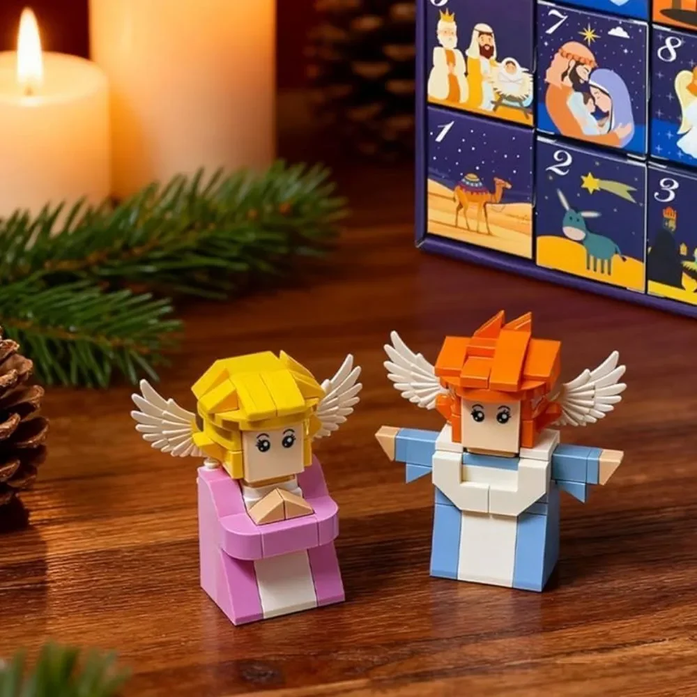 Nativity Building Blocks Advent Calendar, 24 Days of Nativity. New in Box!